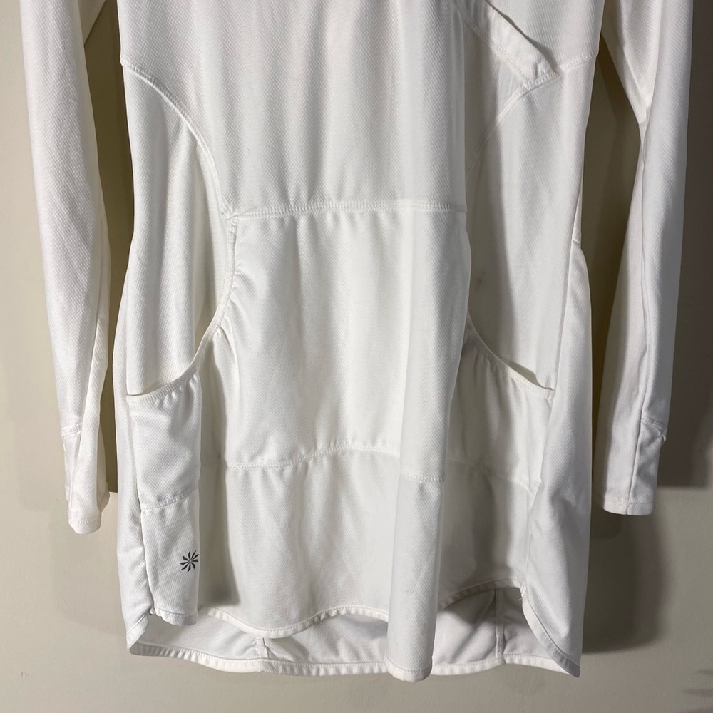 Athleta Hoodie White Sz Small - Picture 5 of 10